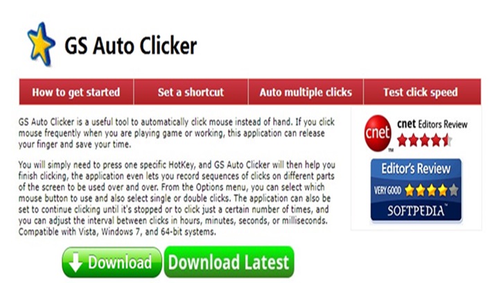 Auto Clicker สำหรับพีซี